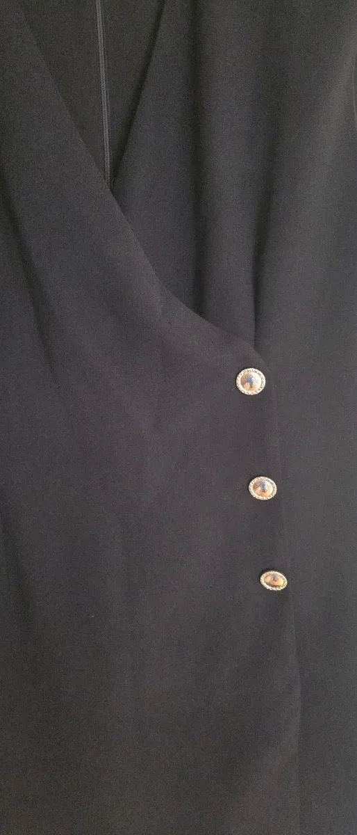 Vestido Negro de Mango