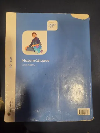 MATEMATIQUES SERIE RESOL 2 ESO SABER FER