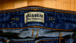 Lote 2 Pantalones vaqueros Pull&Bear, 1 negro 1 a