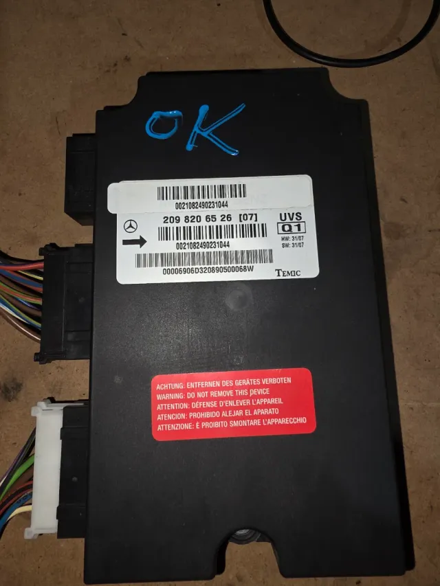 Centralita Capota CLK W209 2098206526