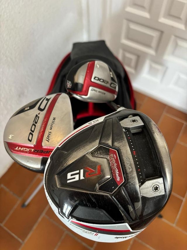 Set de Palos de Golf WILSON DEEP RED ZURDO