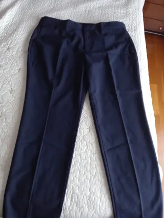 Pantalón Zara Mujer Azul