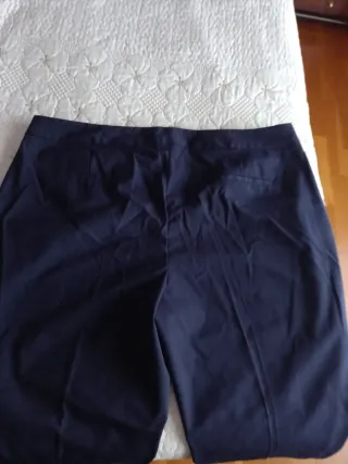 Pantalón Zara Mujer Azul