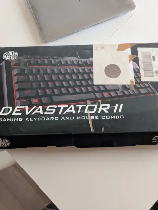 Tastiera e Mouse LED Rossi Cooler master