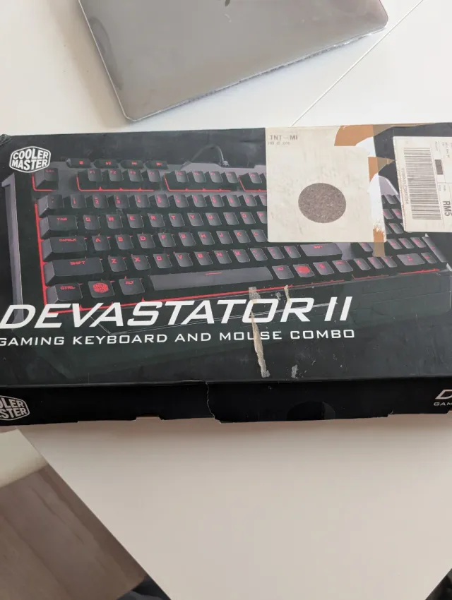 Tastiera e Mouse LED Rossi Cooler master