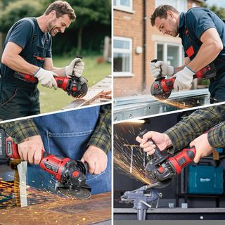 Amoladora Angular 21V Inalámbrica