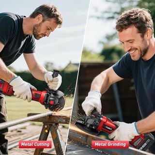 Amoladora Angular 21V Inalámbrica