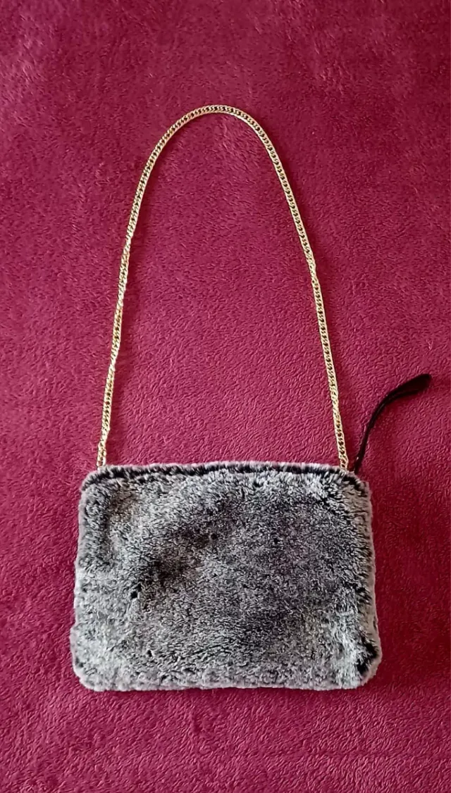 Borsa Molly Bracken Borsetta Pelliccia Sintetica