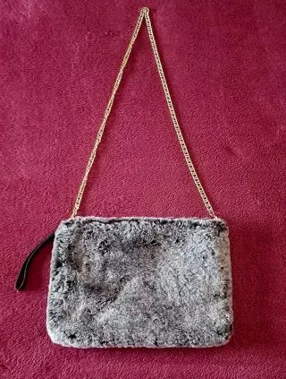 Borsa Molly Bracken Borsetta Pelliccia Sintetica