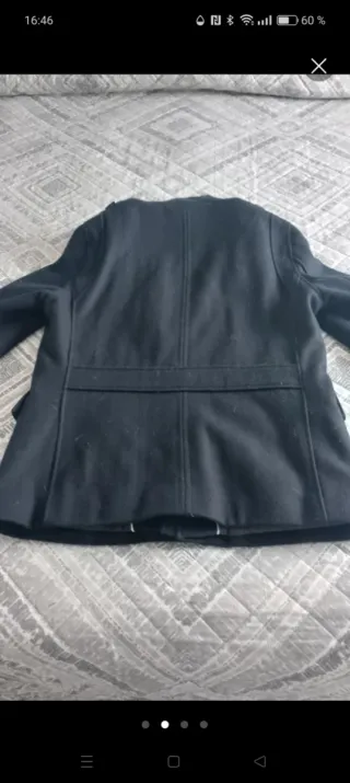 Abrigo paño Zara Talla L