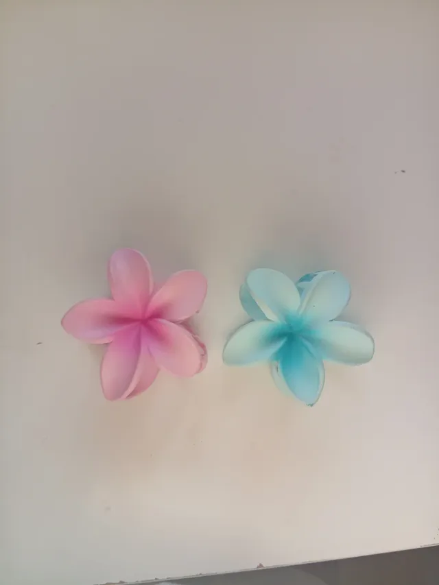 Pinzas para el pelo florales