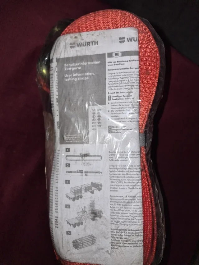 Correa de sujeción naranja