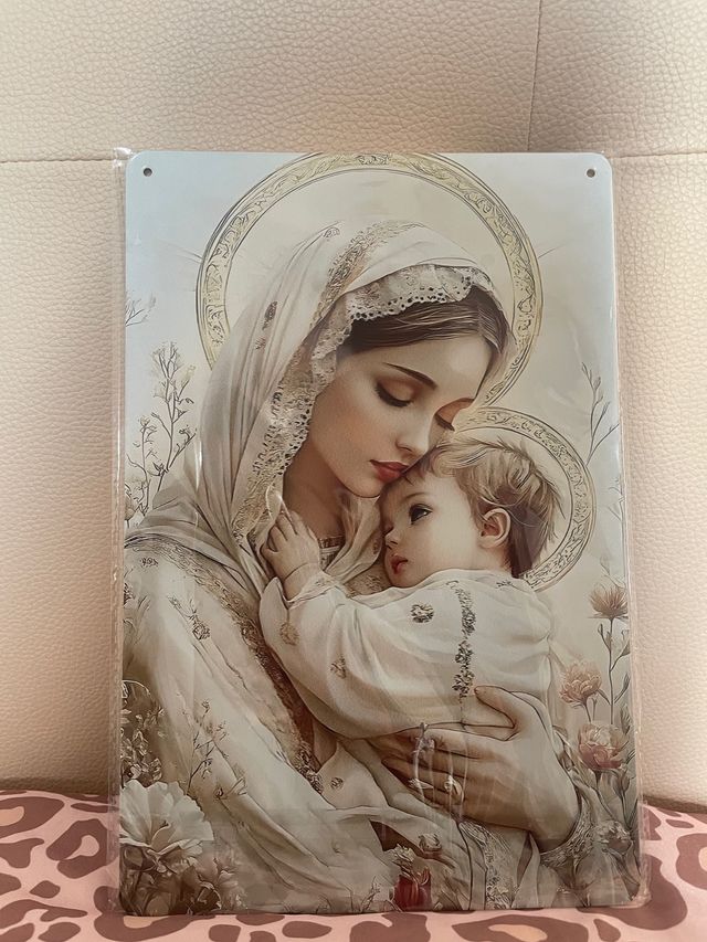 Cuadro Virgen y Niño Jesus