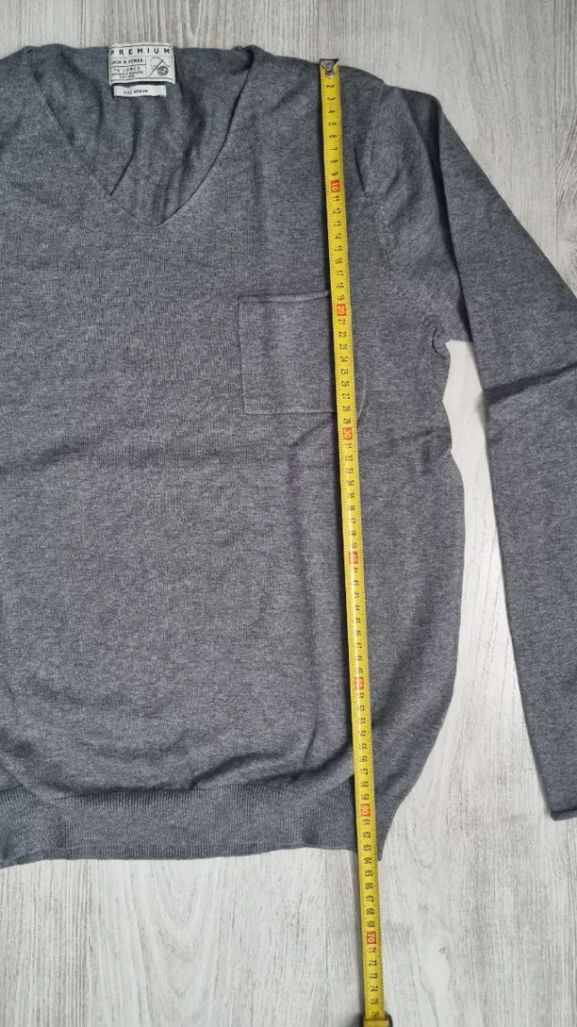 Jersey Jack&Jones gris con bolsillo