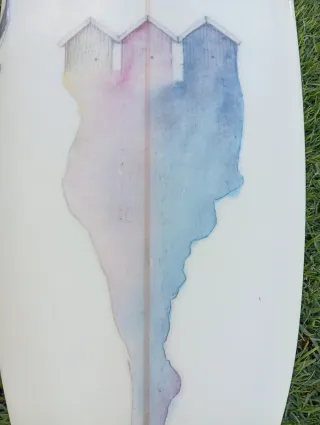 Tabla de surf 7'6 retro movement