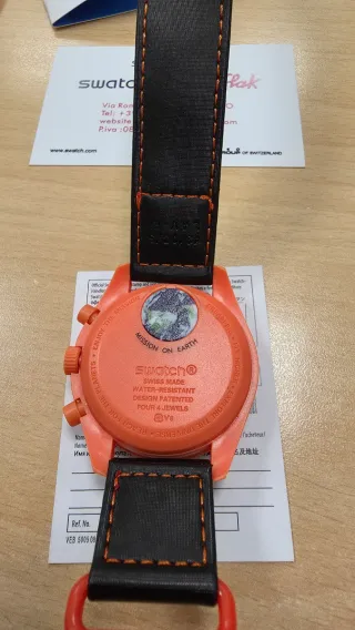 Swatch x Omega Mission on Earth Lava