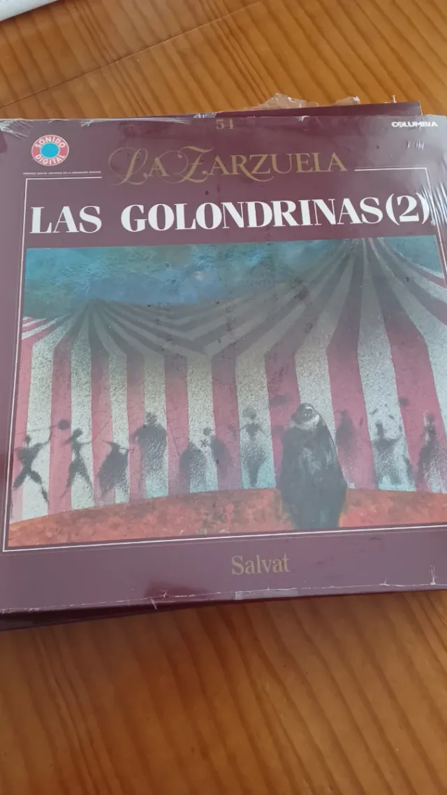 Disco Vinilo Las Golondrinas(2) Zarzuela