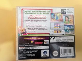 Juego Nintendo DS Imagina Diseñadora de Moda