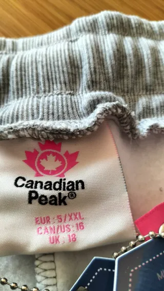 Pantalón Canadian Peak gris frío/nieve