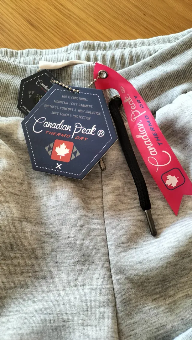 Pantalón Canadian Peak gris frío/nieve