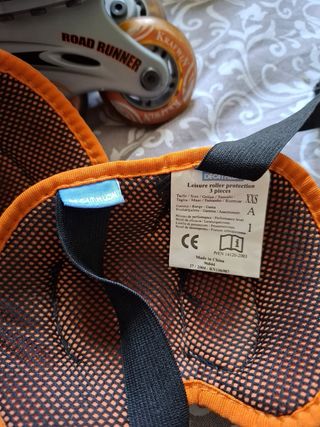 Patines en línea infantiles con protecciones