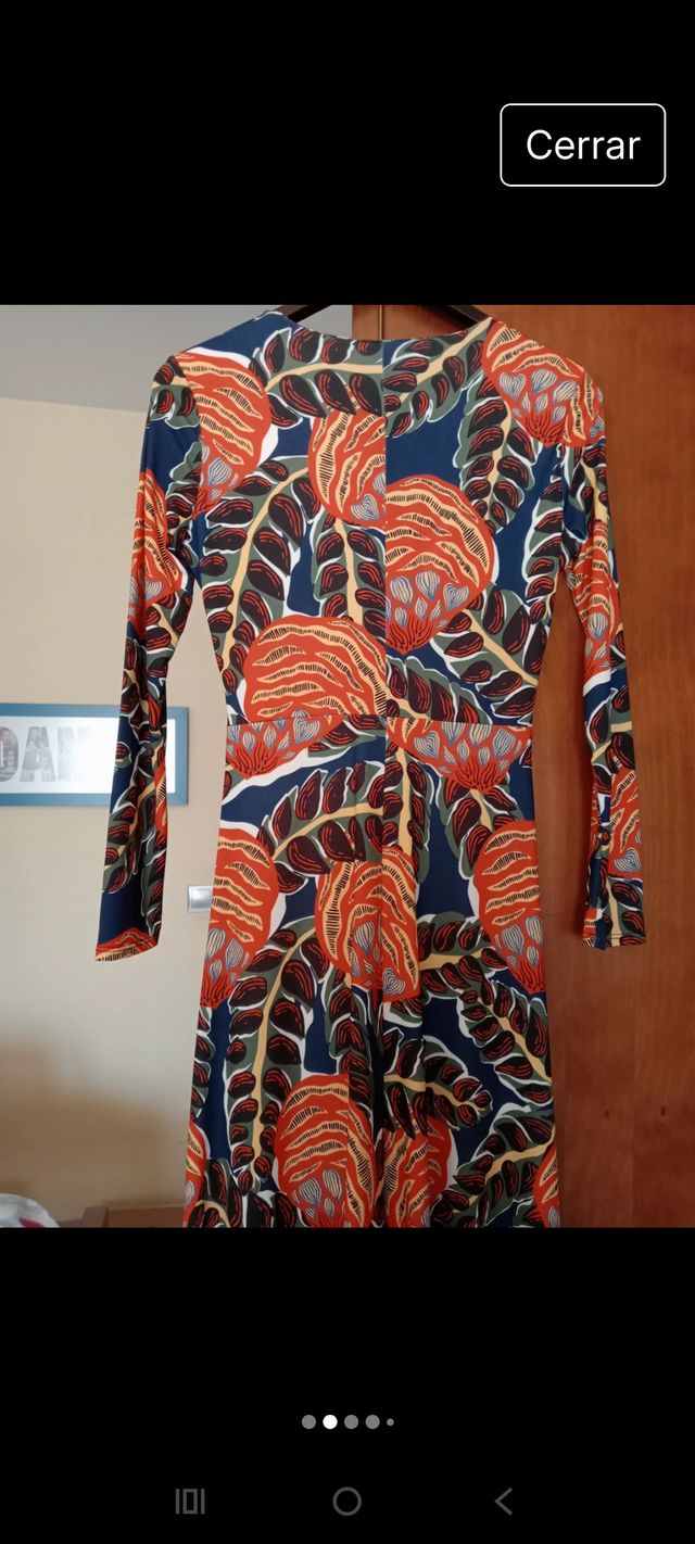 Vestido Sfera estampado