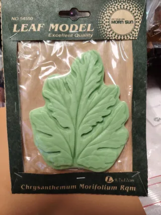 Molde Hoja Crisantemo Morifolium Rqm