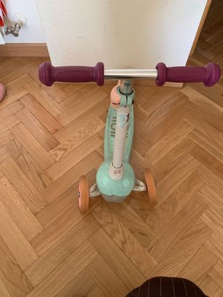 Patinete 3 ruedas Decathlon con luces