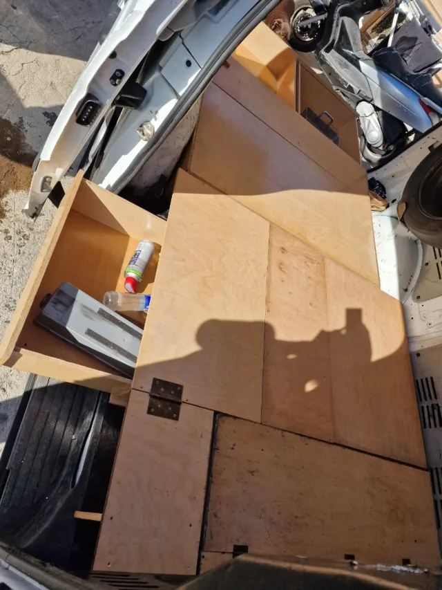 Muebles de almacenaje para Mercedes Vito 2012