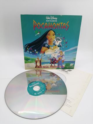 Pocahontas Laserdisc Walt Disney