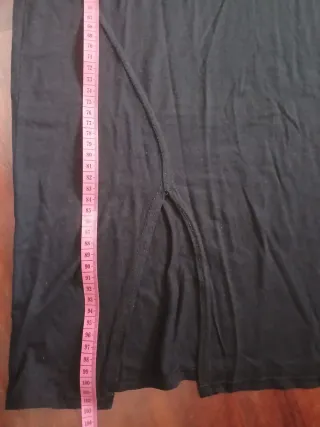 Vestito nero manica lunga