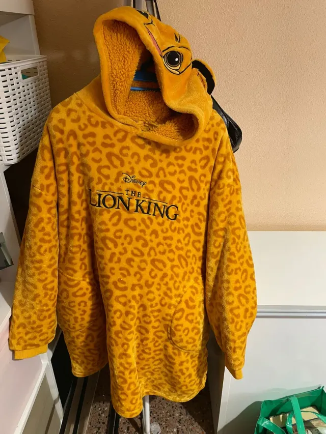 Sudadera/Albornoz Rey León Disney Talla Única