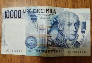 10.000 Lire Italiane Banconota