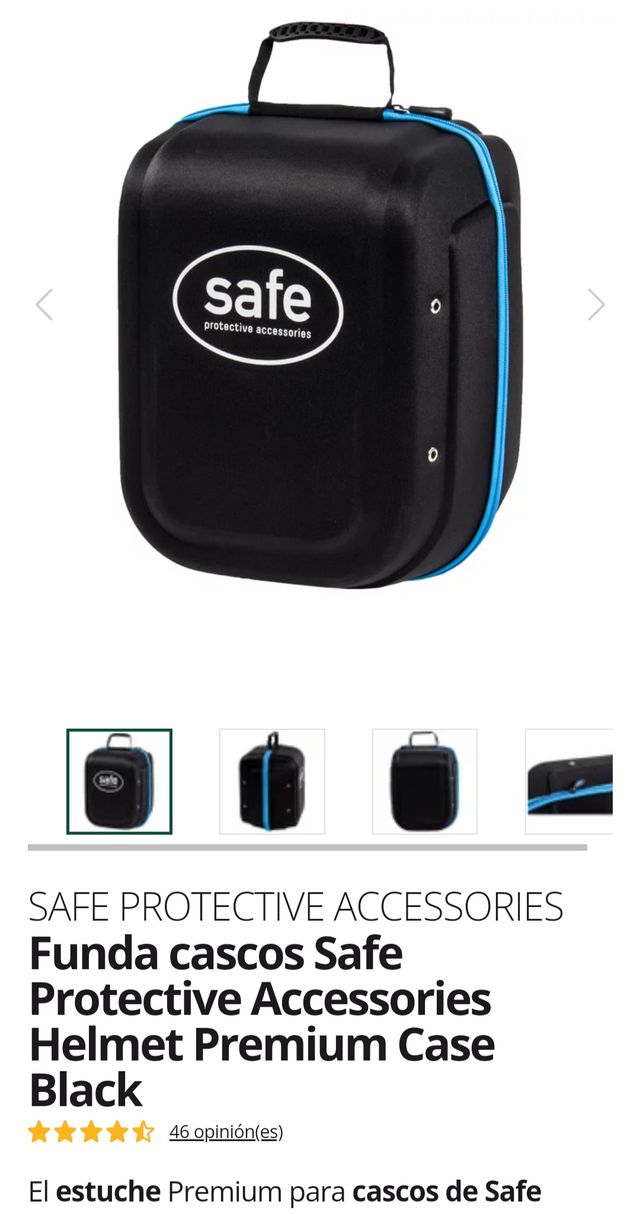 Funda rígida safe para casco