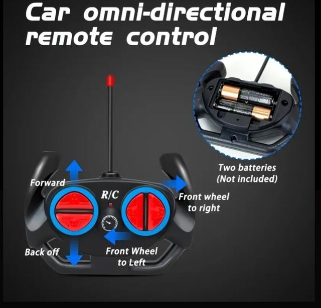 Coche Teledirigido RC Rojo