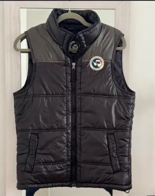 Chaleco Napapijri Negro/Gris