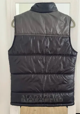 Chaleco Napapijri Negro/Gris