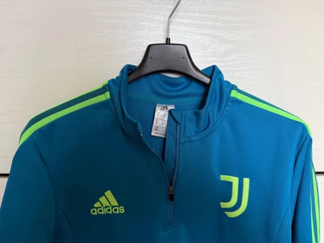 Completo tuta Adidas Juventus blu/verde taglia M
