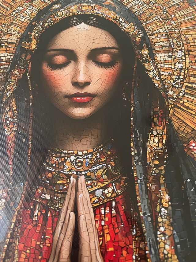 Cuadro Virgen María