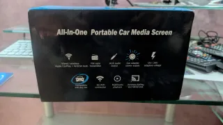 Pantalla LCD Portátil Todo en Uno para Coche