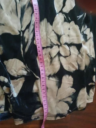 Vestito lungo fantasia floreale