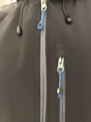 Chaqueta Neopreno Polar Hombre Negra