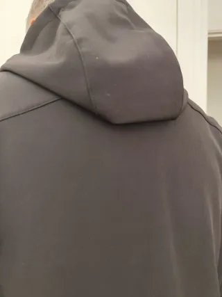 Chaqueta Neopreno Polar Hombre Negra