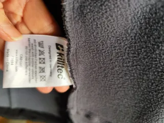 Chaqueta Neopreno Polar Hombre Negra