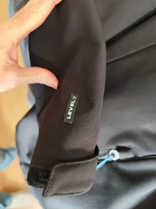 Chaqueta Neopreno Polar Hombre Negra