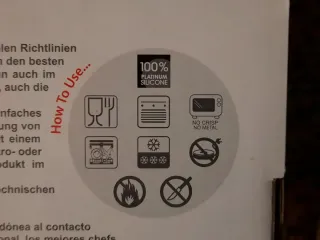 Tortiera Campana Pavonidea Silicone Rossa