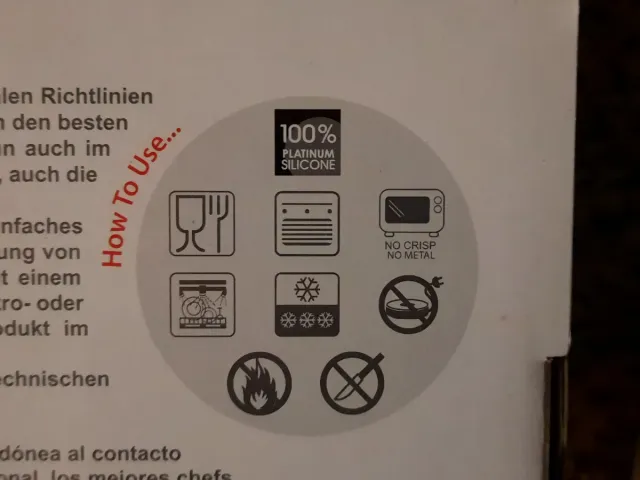 Tortiera Campana Pavonidea Silicone Rossa