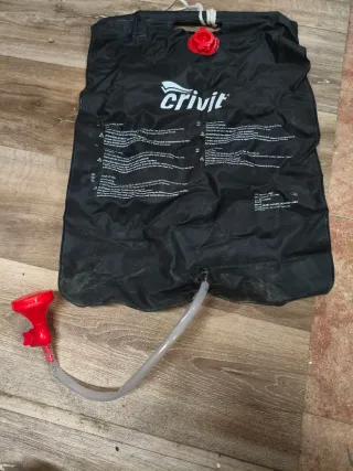 Ducha portátil Crivit negra