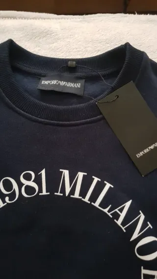 Sudadera Emporio Armani Azul