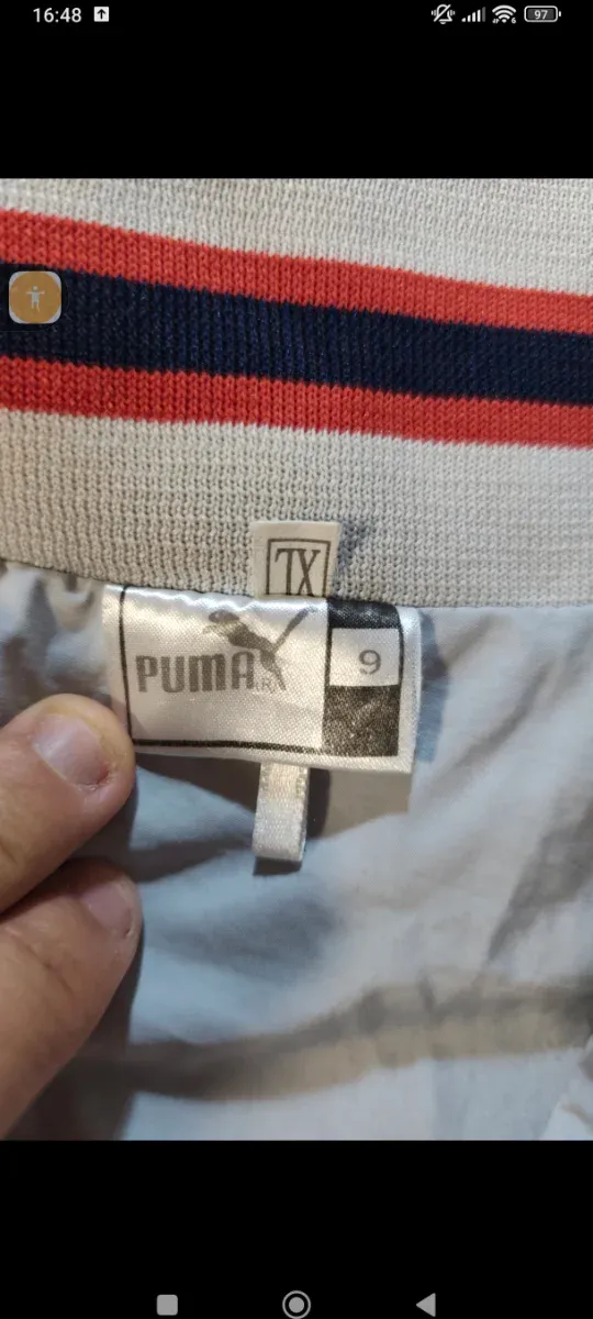 Chaqueta Puma Gris Oversize